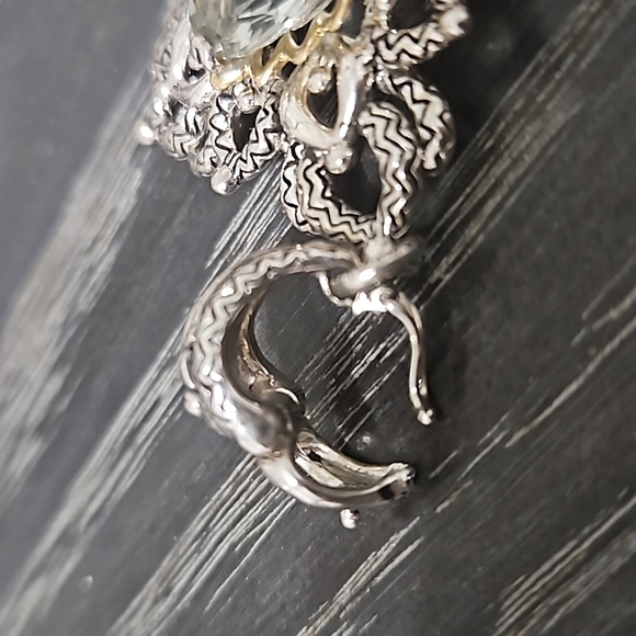 Barbara Bixby Mint Green Quart Pendat - Picture 4 of 6